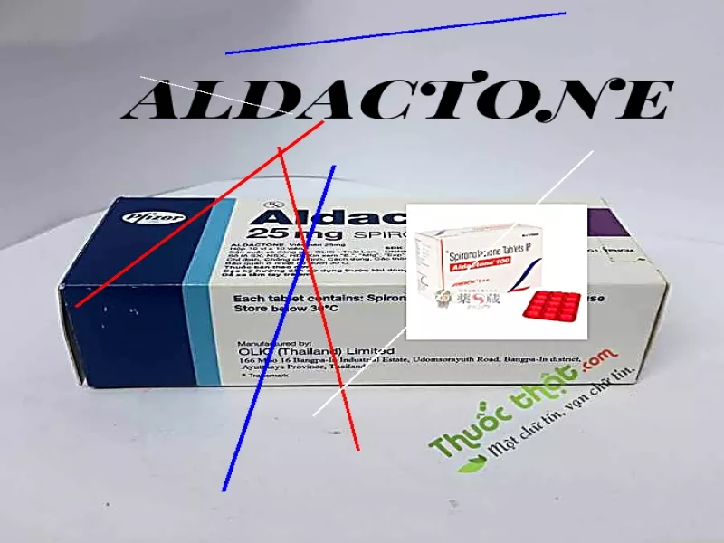 Diurétique aldactone achat